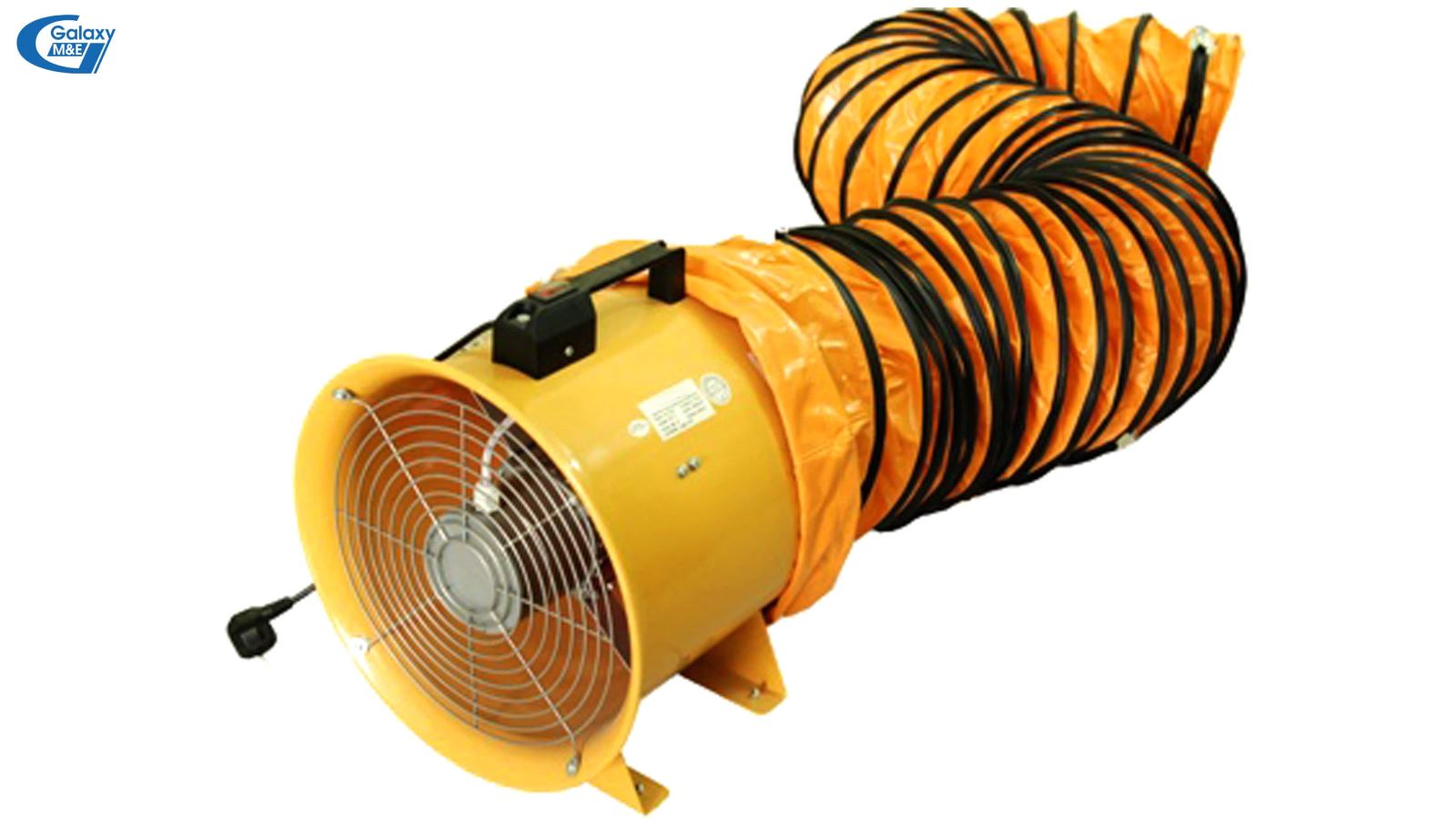 Tubular axial fans are often used to ventilate coal mines, and traffic tunnels.