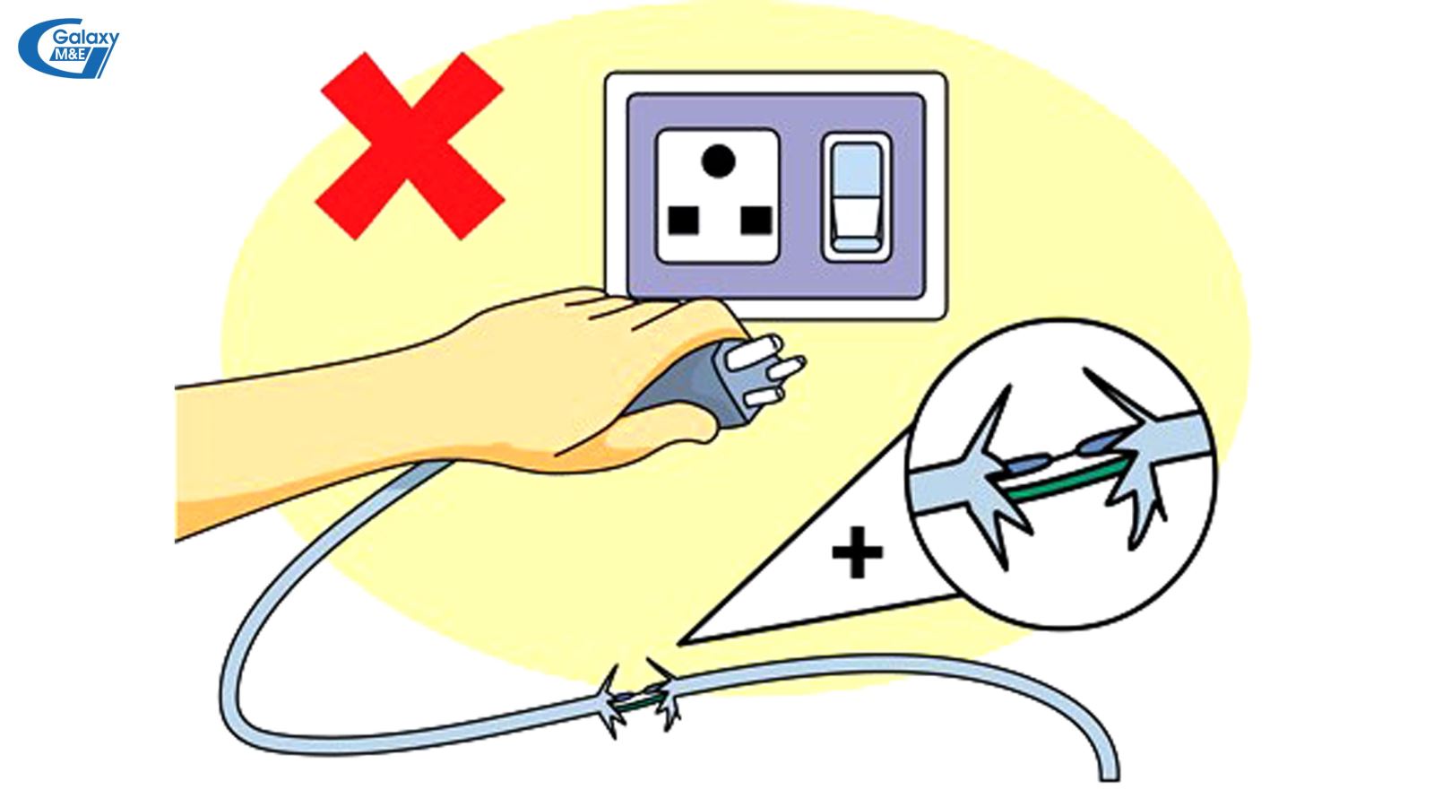 Loại bỏ dây dẫn điện bị bong chóc ra khỏi đồ dùng gia đình | Galaxy M&E.