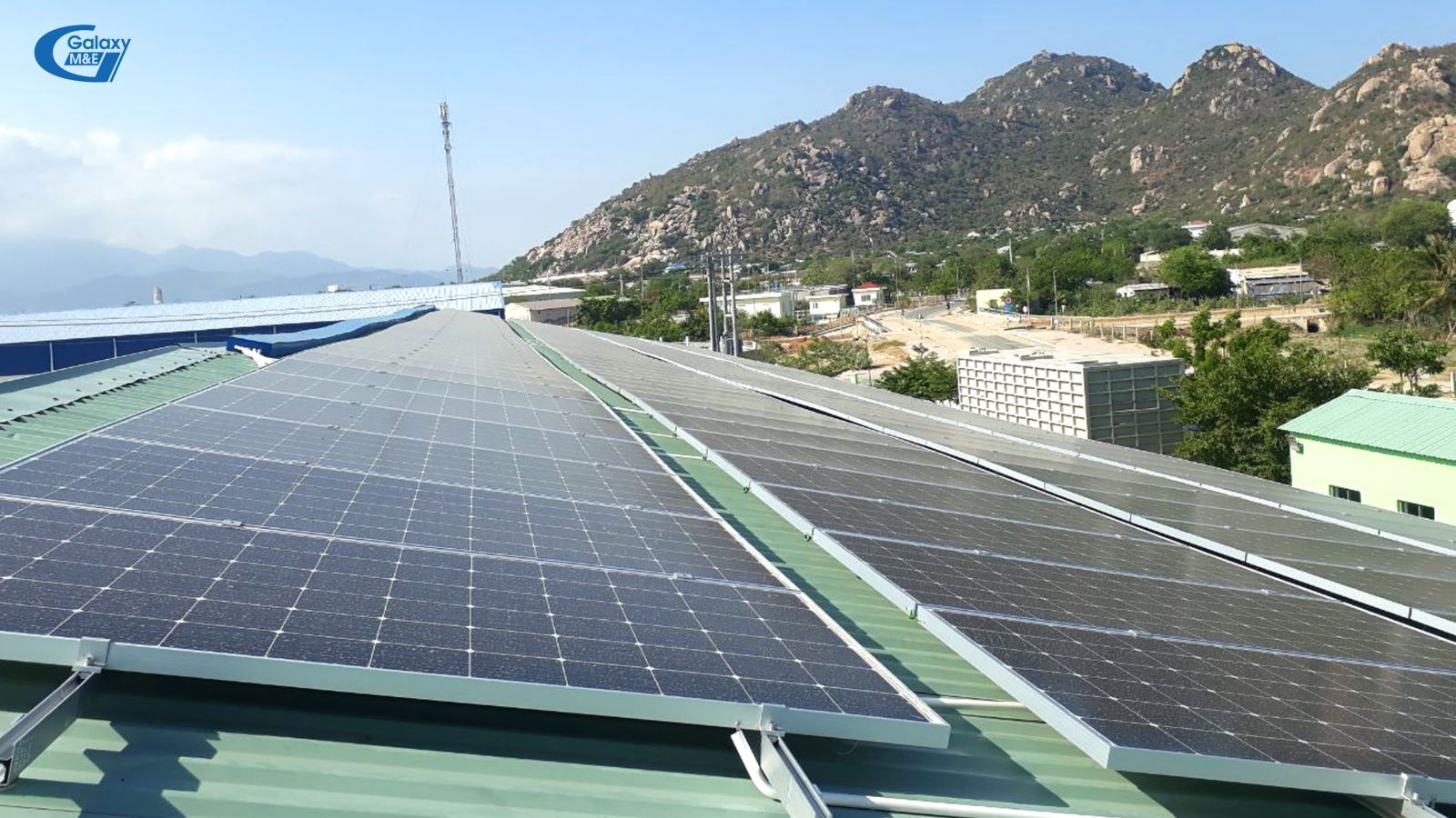 Hệ thống điện mặt trời hòa lưới 274,4 kWp tại Vietfarm - Ninh Thuận.