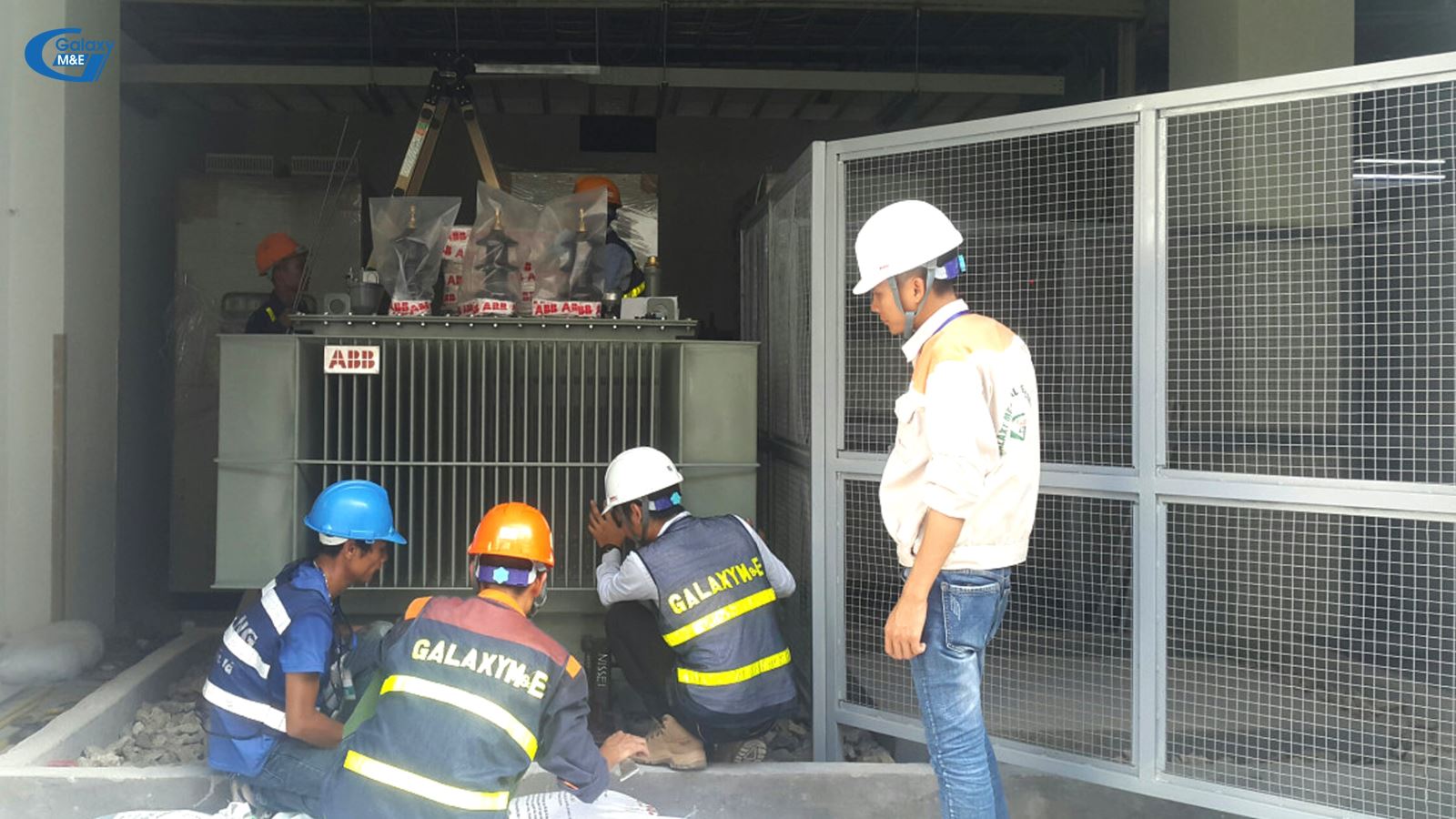 Galaxy M&E installed transformers for Nissei Electric Plant.